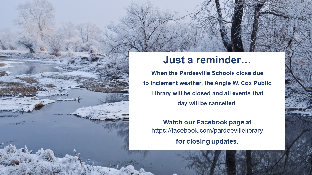 Home Angie W. Cox Public Library